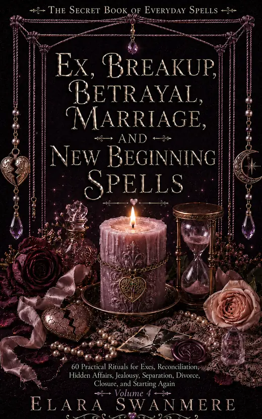 Cover of Ex, Breakup, Betrayal & New Beginning Spells