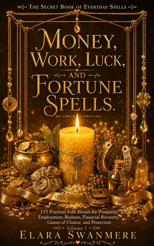 Cover of Money, Work, Luck & Fortune Spells